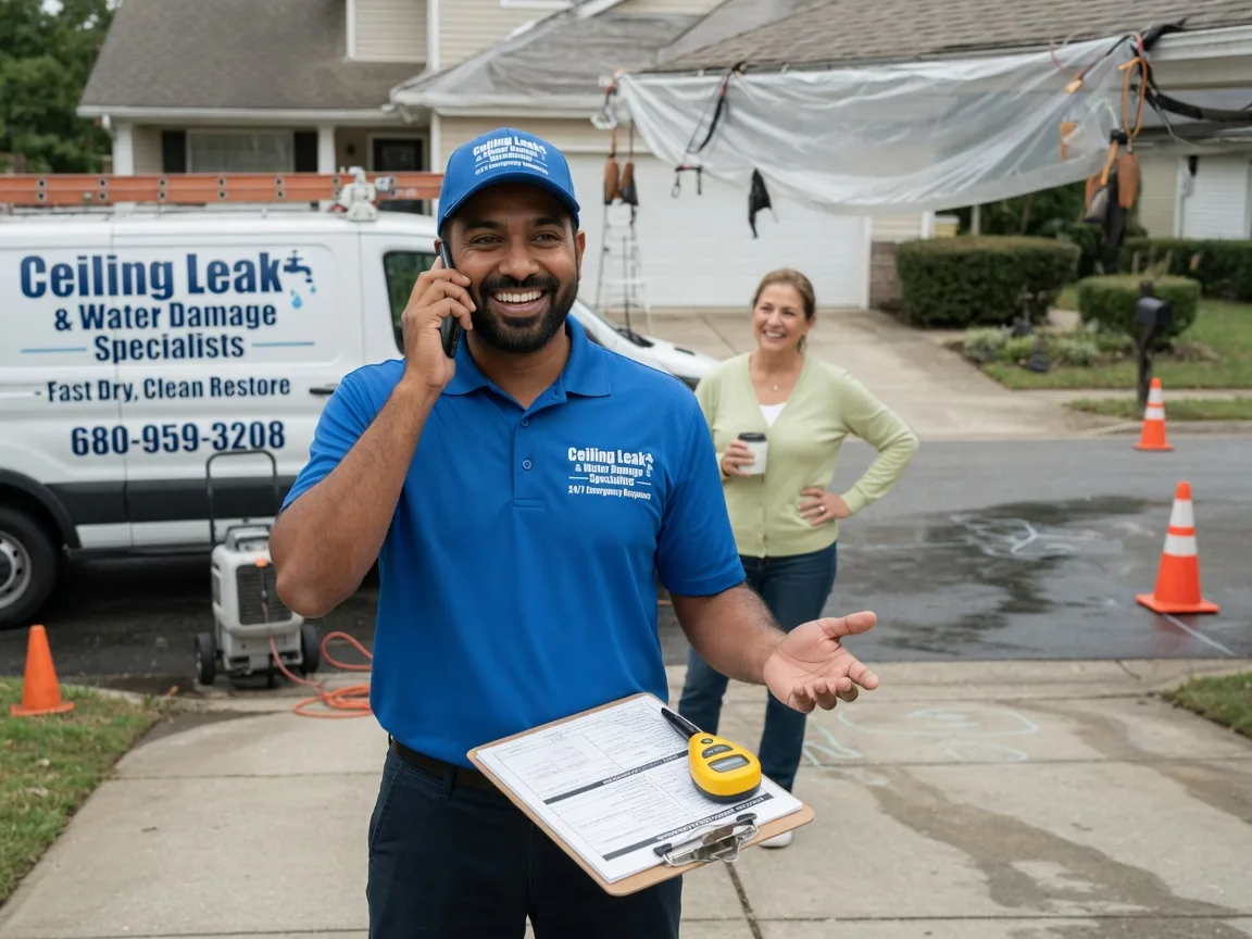Ceiling Leak Cleanup Stockport, OH FAQs